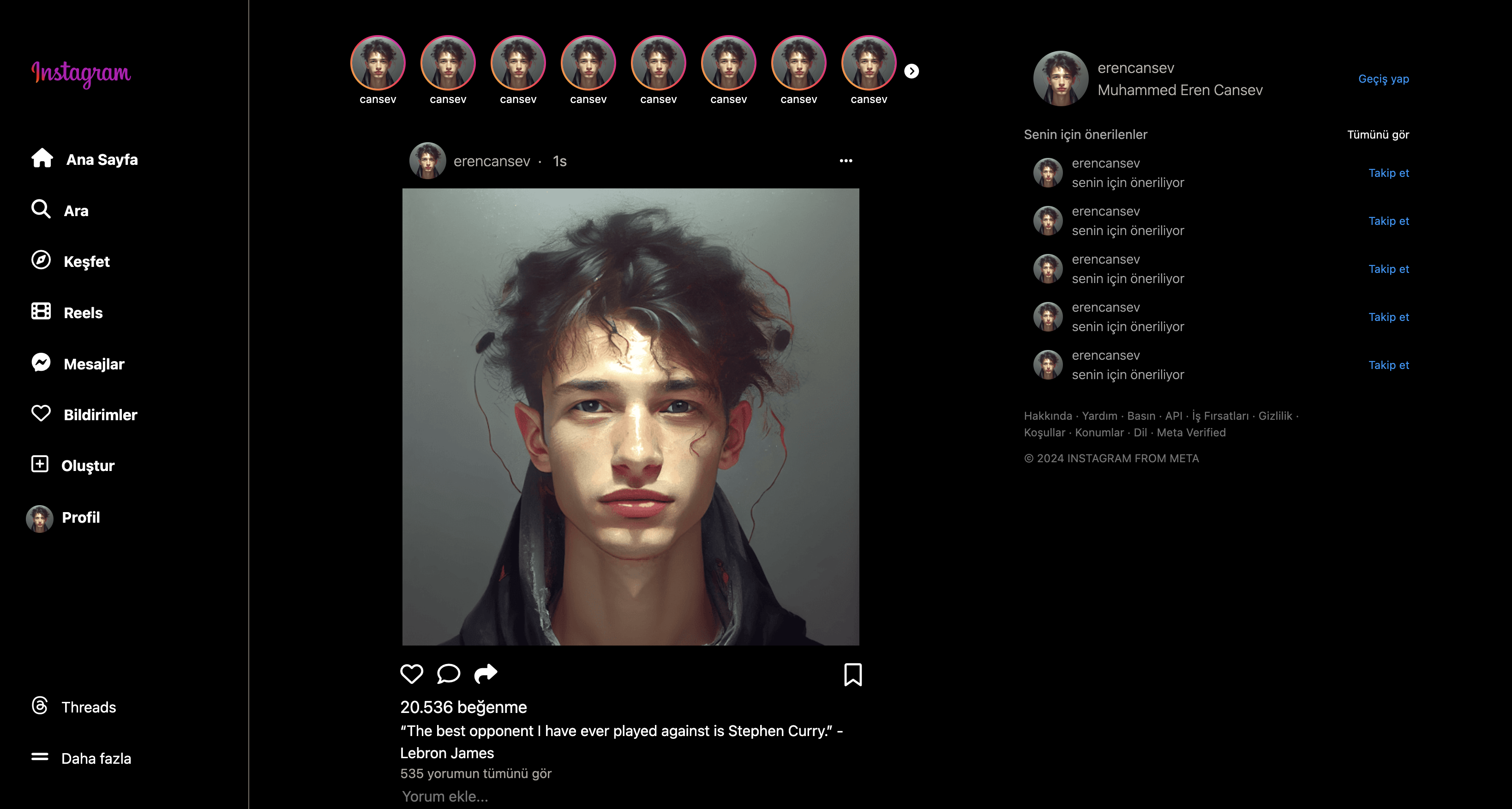 bootstrap-instagram-clone